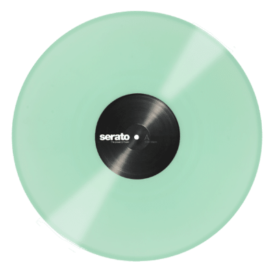 12 inch Serato Control Vinyl Pair Standard Color Glow In the Dark