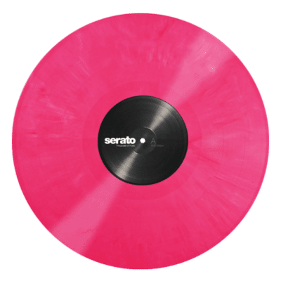 12 inch Serato Control Vinyl Pair Standard Color Pink