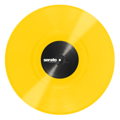 12 inch Serato Control Vinyl Pair Standard Color Yellow
