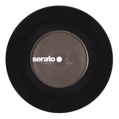 7 inch Serato Control Vinyl Pair Standard Color Black