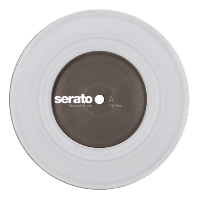7 inch Serato Control Vinyl Pair Standard Color Clear